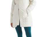 THE NORTH FACE Women's Junction Insulated Parka | Water Repellent Winter Jacket Packed With Insulation & Secure Zip Pockets (X-Large, White Dune)