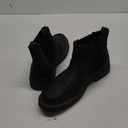 Jousen Chelsea Boots Men Lightweight Mens Boots Classic Slip On Boots Casual Boots for Men (10, 8120a-black)