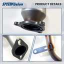 Catalytic Converter Compatible with 2008 2009 2010 2011 2012 Chevy Malibu, 2009 Saturn Aura 2.4L Catalytic Convertor (EPA Compliant)