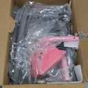 BCAN 36'' Toddler Trampoline, ASTM Certified - Kids Trampoline for Ages 1-6, Foam Handle & Safe Thickened Cover, Mini Trampolines for Kids Indoor, Easy to Assemble (Pink-Classic)