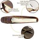 Leather Bound Journal for Men and Women, Handmade Gift Set with Tree of Life Embossed Journal and Stylish Pen, Vintage and Classic, Notebook, Sketchbook, Planner and Diary (300 Pages) (8x6")