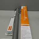 Retractable Baby Gate for Stairs & Doorways, 55" Wide x 33.6" Tall Easy Installation Mesh Dog Gate for Indoor & Outdoor Use,Pet and Dog Safety Gate for Hallways(Grey)