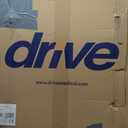 Drive Medical 795BK Duet Folding Transport Wheelchair and Rollator Walker, Black