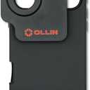 OLLIN Snapshot Snapcase Digiscoping Phone Case - Magnetic Self-Centering Technology, for Binoculars, Spotting Scopes, Hunting, Wildlife Photography, Compatible with Apple iPhone 17 Pro