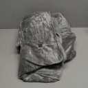 Portable Cordless Heated Blanket for Stadium, Rechargeable USB Heated Throw Blanket for Outdoor, 3 Heat Settings Electric Heated Blanket for Office, Camping, 58x 38 (Battery Pack Not Included) (Grey)