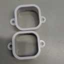 Light Clips for Govee Outdoor Lights H706, 120 Pcs Mounting Brackets for Govee Pro Outdoor Lights, Install Firmly, Replace 3M Glue, for Govee Pro Permanent Outdoor Lights Extension (White)