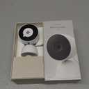 Google Nest Cam Indoor (Wired, 3rd Gen) - Security Camera with 2K Video and Gemini, Night Vision, 2-Way Audio, Works with Google Home - 2025 Model - Snow