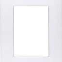 Pack of (2) 22x28 Acid Free White Core Picture Mats Cut for 18x24 Pictures in White