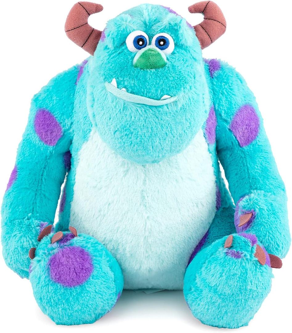 Disney Pixar Monsters Inc James Sullivan Sully Pillow Buddy - Super Soft Polyester Microfiber, 14 inches (Official Disney Pixar Product)