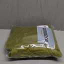 RYB HOME Moss Green Velvet Curtains 84 inches - Back Tab Blackout Curtains for Nursery, Bedroom Room Divider Panels Thermal Insluted Drapes for Living Room, Wide 62 x Long 84, 2 Panels