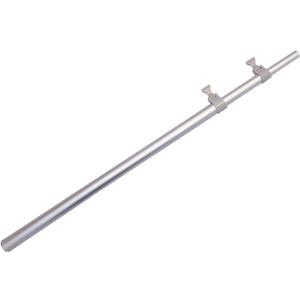 Steaming Clothing Rack Telescopic Pole, Retractable Metal Clothes Steamer Stand Rod for Vertical Steamer Replacement Part, Length 52".