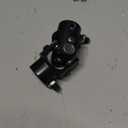 3/4-36 Spline X 3/4" DD Black Steering Universal Joint Single U Joint Shaft