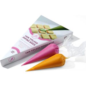 KEENPIONEER Disposable Piping Bags 14inch, 400 count (Clear)