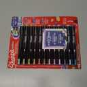 Sharpie Creative Markers, Earth Tones, Water-Based Acrylic, Bullet Tip, Assorted Colors, 12 Count  Arts & Crafts, School Classroom; Works on Paper, Metal, Wood, Ceramic, Glass, Rock, Canvas