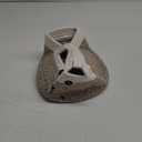 Zopeal Cat Basket Storage Woven Organizer with Ears Christmas Decorative Pet Toy Cute Cotton Rope Basket for Gift Cat Dog Toy Bin Nursery Room(8.3 x 4.7 Inch,Gradient Khaki)