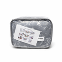 Baby Lounger Cover 100% Cotton Breathable and Soft, 0-24 Months Infant Floor Seat for Travel Soothing Portable and Adjustable (dark Grey)