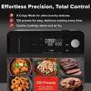 Nuwave PFAS-Free Steam Oven & Air Fryer, All-in-One Convection Cooker with Precision Steam Control, Toast, Air Fry, Sous Vide, Steam & More, Juicier Meats, 120 Presets, 50450F, Stainless Steel