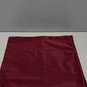 Jeneoo Set of 2 Comfy Soft Thick Velvet Throw Pillow Covers for Sofa Couch Decorative Solid Square Cushion Cases for Bedroom Car (16 x 16 Inches, Burgundy Red)