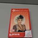 fun shack 80s Pop Diva Wig, Blonde Mullet Wig for Women, Big Hair Rockstar Wig, 80s Wigs for Women, Rock Band Costume Accessory (One Size)