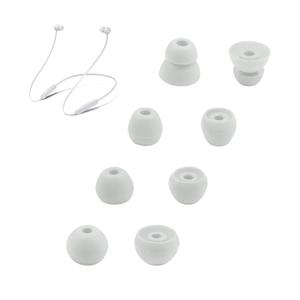 Earbud Tips Replacement Earbud Tips Earbud Replacement Tips Headphones Replacement Ear Pads Ear Tips for Earbuds Compatible with Powerbeats Pro Beats Wireless Earphone Headphones 4 Pairs (Light Grey) 7 Pack