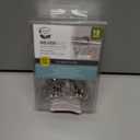 Titanker Shower Curtain Hooks Rings, Rust Resistant Metal Double Glide Shower Hooks Rings for Bathroom Shower Rods Curtains, Set of 12 Hooks - Nickel