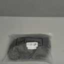 Mullet Wig for Women Black Shoulder Length Shaggy Layered Wig Curly 80s Wigs Heat Resistant Cosplay Daily Hair Wigs (Black)