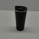 ulwae Insulated Coffee Mug with Ceramic Coating, 18oz Travel Mug with Leak-proof Lid, Vacuum Double-wall Tumbler, Stainless Steel Thermal Cup for Tea, Hot Cocoa, Cold Beverage, Ice Drinks