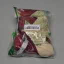 Fleece Lining Extra Warm Dog Hoodie in Winter for Small Dogs Jacket Puppy Coats with Hooded,Beige and Red M (Medium (Pack of 1))