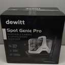 DeWitt Spot Genie Pro Portable Carpet Cleaner Machine, Upholstery Cleaner  Lightweight 7.7lb Pet Stain & Odor Remover with 4 Cleaning Tools, Compact Design for Home, Car, and Furniture (White)