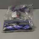 Upgraded 2 Brushes Vacuum Head Replacement for Dyson V7/V8/V10/V11/V15/SV10/SV11/SV12/SV14/SV15/SV22((Not for Slim) | Anti-Tangle Motorhead with LED Light | Quick-Release Cordless Vacuum Cleaner Head