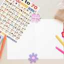 2 x OJsensai Happy 70th Birthday Gifts for Women Ladies, Jumbo 70 Years Old Birthday Card for Men Male, Funny Seventy Bday Gifts Decorations for Grandpa Grandma