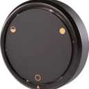 Westbrass D493CHM-12 Universal Patented Deep Soak Round Replacement 2-Hole Bathtub Overflow Cover for Full and Over-Filled Closure, Oil Rubbed Bronze