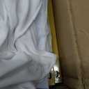 Minetom 7.2FT Metal Backdrop Stand with Wedding Arch Cover Spandex for Birthday Party Baby Shower Graduation Ceremony Decoration, White