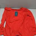 Anyally Tops Fall Shirt (M, Red)