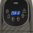 RIKE Collapsible Foot Spa with Heat, Bubbles, 24-Level Temp Control, Red Light, Timer, Foot Soaking Tub with 6 Shiatsu Rollers & Pumice Stone, Foot Bath Massager Pedicure FootSpa for Stress Relief