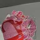 Galentines Day Decorations, Galentines Day Party Supplies includes Glitter Happy Galentines Day Banner Heart Garland and XOXO Hanging Swirls, Girl Lady Galentines Day Decorations for Office Home (Red and Pink)