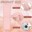 Scalloped Edge Table Runner 70 Inches, Blush Pink, Peach, 70 x 14 inches