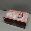 Momcozy M5 Smart APP Controlled Wearable Breast Pump, Hands-Free Wireless Electric Pump, 3 Modes 9 Suction Levels, BPA-Free, Portable Lightweight, 24mm Flange, 2-Pack Cozy Red