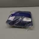 Wrap Around Dust Ruffle Bed Skirt - Navy Blue - for Queen Size Beds with 18 Inch Drop - Elastic Strap - Adjustable Pleated Bedskirt with Brushed Fabric and Wrinkle Free - for Women, Men, Kids & Teens