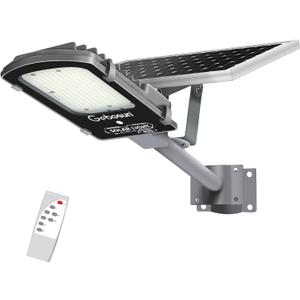 Gebosun Solar Street Lights Outdoor, 60000LM 6000K for Outdoor Lighting