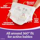 Huggies Size 5 Baby Diapers, Little Movers HuggFit 360° Baby Diapers with 360° Waistband, Size 5 (27+ lbs), 19 Count