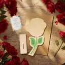 Custom Mothers Day Craft Gifts from Kids, Mothers Day Crafts for Kids Classroom, Wooden Flower Bouquet Craft, Personalized Mothers Day Gift for Mom, DIY Craft