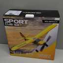 volantexrc RC Plane Trainer Sport Cub 3CH Remote Control Airplane with Prop Saver, 6-Axis Gyro Stabilizer & 3 Modes to Fly, Radio Controlled Aircraft RTF for Beginners and Adults (400mm,Yellow)