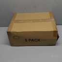 SNSLXH 5 Pack Stackable Closet Storage Basket, Multifunctional & Foldable Closet Organizer for Bathroom Kitchen Laundry Room Wardrobe Storage, Space-Saving Clothes Storage Drawer Organizer, White