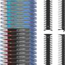 Video Game Storage Wall Mount - 4PCS Heavy-duty Metal Game Case Holder Media Storage Shelves for PS, Xbox, DVD, Switch Game Organizer Display Stand, Holds up to 76