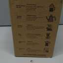 Electric Burr Coffee Grinder: Conical Coffee Bean Grinder Compact with 25 Precision Settings and Timer - Upgraded Anti-Static One-Touch Automatic Smart Grind for Home Use/Office/Cafes