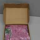 Charniol 36 Pcs 3 Size Christmas Tree Butterfly Decorations Glitter Hollow Butterfly Ornaments Hanging Decorations with Clips for Holiday Crafts Christmas Tree (Pink)
