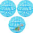 3 Pcs Chicken Balls Cage for Outside 2026 Chicken Orb Ball Cage to Free Range Rolling Safety Ball Cage for Small Chicks, Pigeons, Birds, Hamsters, Parrots Outside Roaming(11.02 Inch)