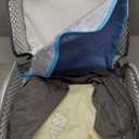 omzer Baby Travel Bassinet Portable Bassinets - Foldable Baby Co-Sleeping Bed Lightweight Travel Pod Infant Travel Bed with 2-1 Mosquito & Canopy Grey (Grey)