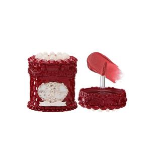 Flower Knows Strawberry Cupid Cake Lip Cream,Velvety-Smooth Matte Liquid Lipstick,Hydrating,Smudge-proof & Stain-Free Lip Stain(V09 Velvet,0.17 Fl Oz)